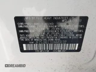 2014 Subaru Forester Premium z VIN JF2SJAEC1EH449132, wystawiony jako IAAI lot #41799339 z przebiegiem 140 591 mil mil oraz . Historia ofert i sprzedaży dostępna na DreamBid. Obrazek 9.