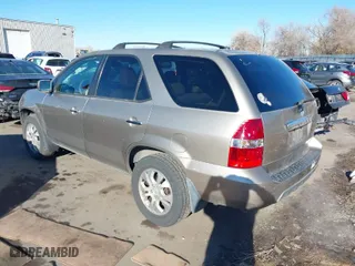2003 Acura MDX Touring Pkg with VIN 2HNYD186X3H534607, listed as a IAAI auction lot 41293557 with 237,438 mi miles. Bid and sale history available at carsss.com. Image 3.