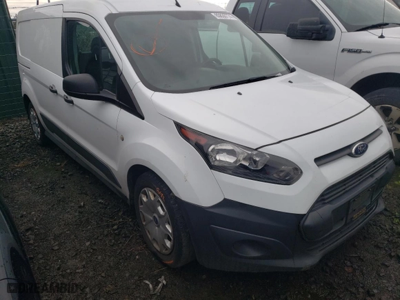 2015 Ford Transit Connect XL with VIN NM0LE7E78F1191681, listed as a Copart auction lot 80830774 with 104,657 mi miles and Salvage Title. Bid and sale history available at carsss.com. Image 4.