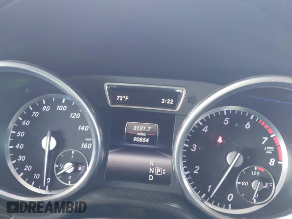 2015 Mercedes-Benz M 400 with VIN 4JGDA5GB7FA539863, listed as a IAAI auction lot 41436311 with 90,854 mi miles and . Bid and sale history available at DreamBid. Image 7.