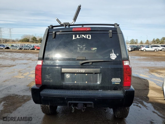 2007 Jeep Commander Sport with VIN 1J8HG48P07C608996, listed as a Copart auction lot 42580725 with 212,116 mi miles and Non Repairable. Bid and sale history available at carsss.com. Image 6.