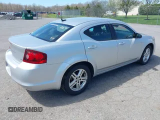 2012 Dodge Avenger SXT with VIN 1C3CDZCB4CN272422, listed as a IAAI auction lot 42122832 with 160,331 mi miles and . Bid and sale history available at carsss.com. Image 4.