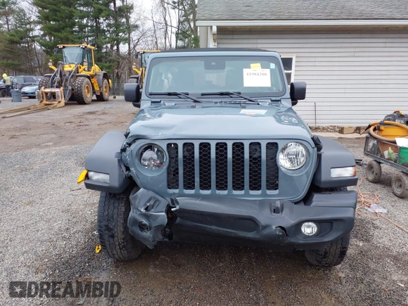 2024 Jeep Wrangler Sport S with VIN 1C4PJXDN3RW124591, listed as a IAAI auction lot 41984208 with 30,271 mi miles and . Bid and sale history available at DreamBid. Image 12.