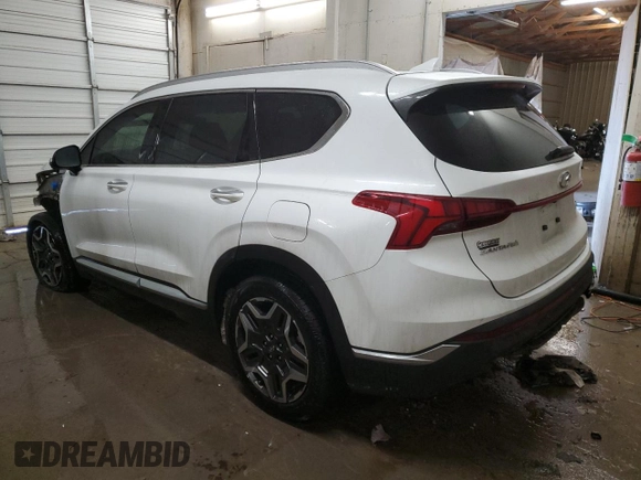 2022 Hyundai Santa Fe Limited with VIN 5NMS44AL0NH477029, listed as a Copart auction lot 88250595 with 79,712 mi miles and Salvage Title. Bid and sale history available at carsss.com. Image 2.