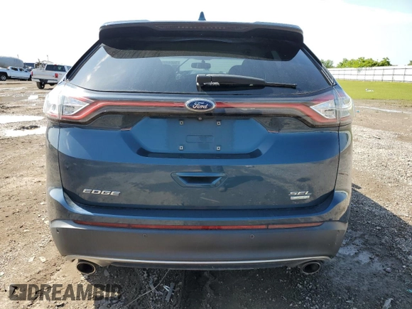 2016 Ford Edge SEL z VIN 2FMPK3J95GBC56615, wystawiony jako Copart lot #56049055 z przebiegiem 104 355 mil mil oraz Szkoda całkowita • Salvage title. Historia ofert i sprzedaży dostępna na DreamBid. Obrazek 6.