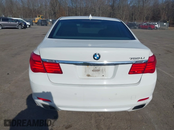 2012 BMW 7 Series 750Li xDrive with VIN WBAKC8C55CC436249, listed as a IAAI auction lot 41790639 with 194,486 mi miles and . Bid and sale history available at DreamBid. Image 16.