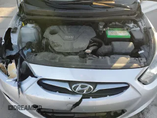 2013 Hyundai Accent GLS with VIN KMHCT4AE6DU523202, listed as a Copart auction lot 52568315 with 126,806 mi miles and Salvage Title. Bid and sale history available at carsss.com. Image 11.