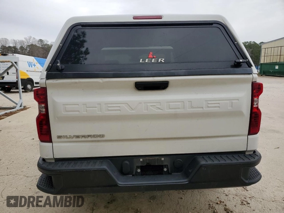 2023 Chevrolet Silverado 1500 Work Truck with VIN 3GCNAAEK9PG363258, listed as a Copart auction lot 48119675 with Not Provided miles and Clean Title. Bid and sale history available at carsss.com. Image 6.