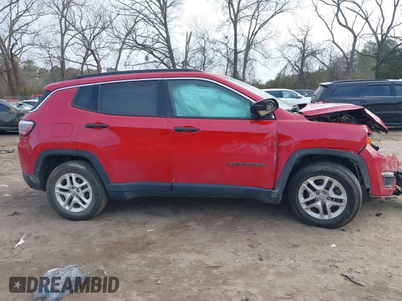 2019 Jeep Compass Sport с VIN 3C4NJCAB6KT726438, выставлен на аукционе IAAI как лот 41459110 с пробегом 125 000 миль миль и . История ставок и продаж доступна на DreamBid. Изображение 13.