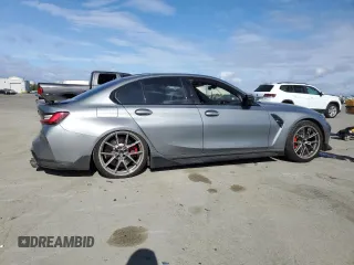 2023 BMW M3 Competition xDrive z VIN WBS43AY02PFP03618, wystawiony jako Copart lot #54060725 z przebiegiem 31 712 mil mil oraz Szkoda całkowita • Salvage title. Historia ofert i sprzedaży dostępna na DreamBid. Obrazek 3.