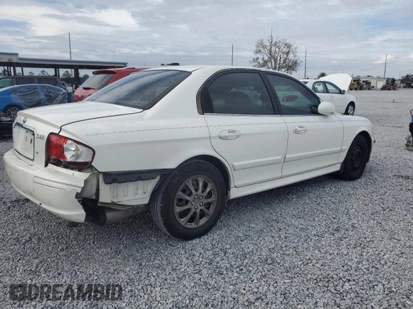 2005 Hyundai Sonata GL with VIN KMHWF25S95A178971, listed as a Copart auction lot 42819435 with 156,530 mi miles and Salvage Title. Bid and sale history available at carsss.com. Image 3.