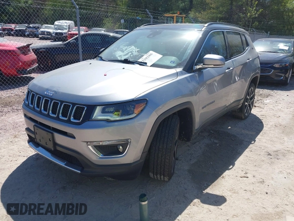 2021 Jeep Compass Limited z VIN 3C4NJDCBXMT541427, wystawiony jako IAAI lot #42220286 z przebiegiem 45 899 mil mil oraz . Historia ofert i sprzedaży dostępna na DreamBid. Obrazek 2.
