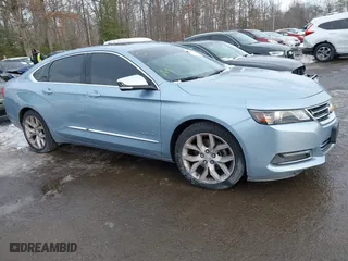 2014 Chevrolet Impala LTZ with VIN 1G1145SL0EU132598, listed as a IAAI auction lot 41264394 with 84,783 mi miles. Bid and sale history available at carsss.com. Image 1.