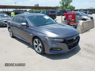 2019 Honda Accord Touring with VIN 1HGCV2F93KA013002, listed as a IAAI auction lot 42519920 with 76,841 mi miles and . Bid and sale history available at DreamBid. Image 1.