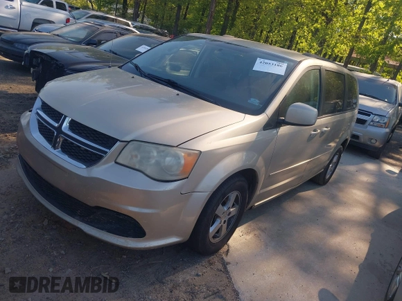 2013 Dodge Grand Caravan SXT with VIN 2C4RDGCGXDR553019, listed as a IAAI auction lot 42053186 with 341,864 mi miles and . Bid and sale history available at DreamBid. Image 2.