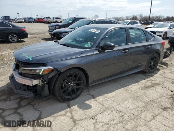 2022 Honda Civic Sport z VIN 2HGFE2F5XNH536369, wystawiony jako Copart lot #51066395 z przebiegiem 37 338 mil mil oraz Szkoda całkowita • Salvage title. Historia ofert i sprzedaży dostępna na DreamBid. Obrazek 1.