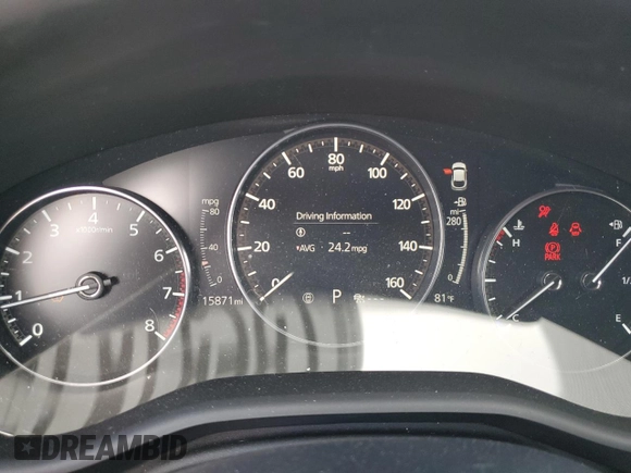 2021 Mazda CX-30 Select z VIN 3MVDMABL5MM211196, wystawiony jako Copart lot #73291012 z przebiegiem 15 871 mil mil oraz Nie do naprawy • Non repairable. Historia ofert i sprzedaży dostępna na DreamBid. Obrazek 9.