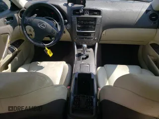 2009 Lexus IS 250 with VIN JTHCK262X92029131, listed as a Copart auction lot 63858915 with 129,451 mi miles and Salvage title. Bid and sale history available at DreamBid. Image 8.