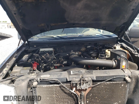 2008 Ford F-150 XLT with VIN 1FTPX14V58FB88528, listed as a Copart auction lot 55955935 with 195,719 mi miles and Salvage title. Bid and sale history available at DreamBid. Image 11.