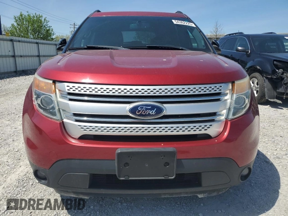 2013 Ford Explorer XLT with VIN 1FM5K7D86DGA55344, listed as a Copart auction lot 54362225 with 186,869 mi miles and Salvage Title. Bid and sale history available at DreamBid. Image 5.
