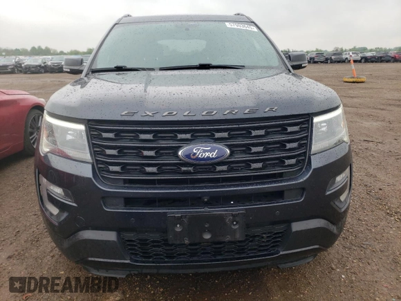 2017 Ford Explorer Sport with VIN 1FM5K8GT1HGC36590, listed as a Copart auction lot 57903645 with 117,237 mi miles and Salvage title. Bid and sale history available at DreamBid. Image 5.