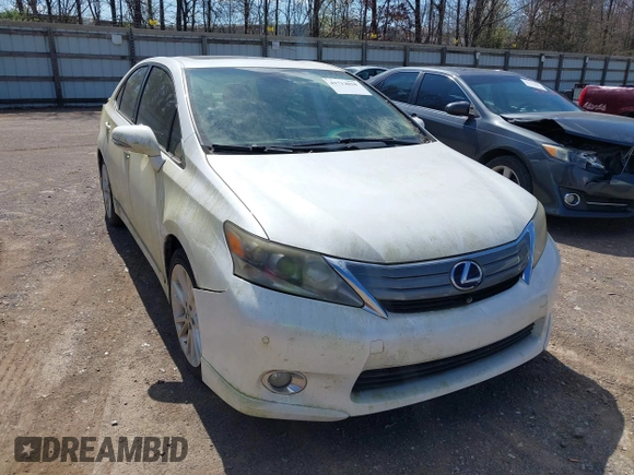 2010 Lexus HS 250h z VIN JTHBB1BAXA2019903, wystawiony jako IAAI lot #41712038 z przebiegiem 224 733 mil mil oraz . Historia ofert i sprzedaży dostępna na DreamBid. Obrazek 6.