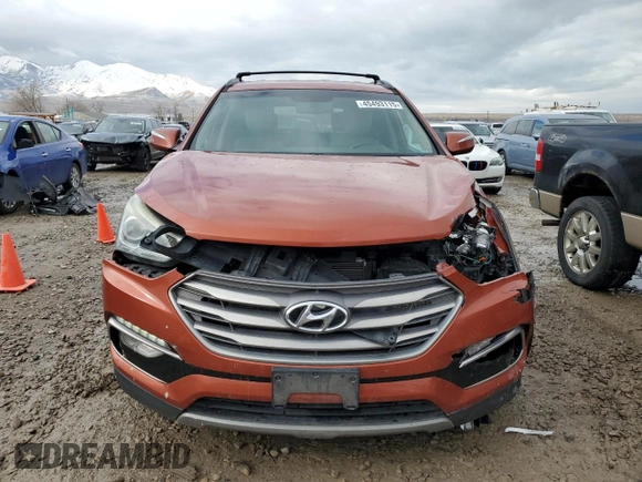 2017 Hyundai Santa Fe 2.0T с VIN 5XYZUDLAXHG471408, выставлен на аукционе Copart как лот 45493115 с пробегом 227 867 миль миль и Списание • Salvage title. История ставок и продаж доступна на DreamBid. Изображение 5.
