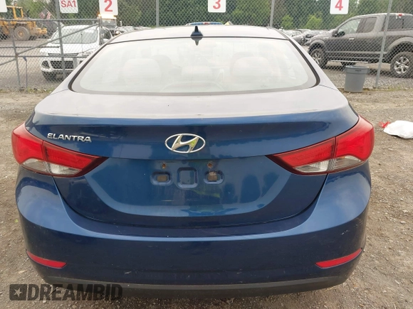 2016 Hyundai Elantra SE with VIN 5NPDH4AE0GH703882, listed as a IAAI auction lot 42483409 with 114,523 mi miles and . Bid and sale history available at DreamBid. Image 16.