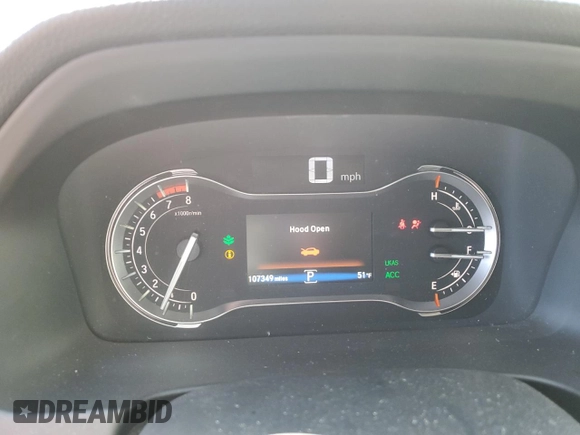 2017 Honda Pilot Touring with VIN 5FNYF6H91HB007611, listed as a Copart auction lot 47217175 with 107,349 mi miles and Salvage Title. Bid and sale history available at DreamBid. Image 9.