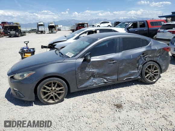 2016 Mazda 3 i Touring с VIN JM1BM1W7XG1303783, выставлен на аукционе Copart как лот 58603595 с пробегом 180 810 миль миль и Списание • Salvage title. История ставок и продаж доступна на DreamBid. Изображение 1.