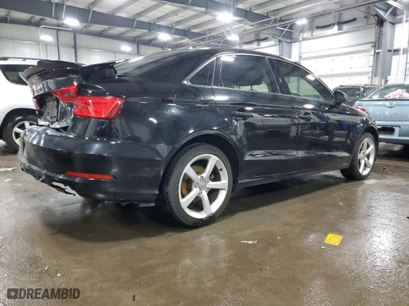 2015 Audi A3 1.8T Premium with VIN WAUACGFF9F1062447, listed as a Copart auction lot 49453265 with 88,235 mi miles and Salvage Title. Bid and sale history available at carsss.com. Image 3.