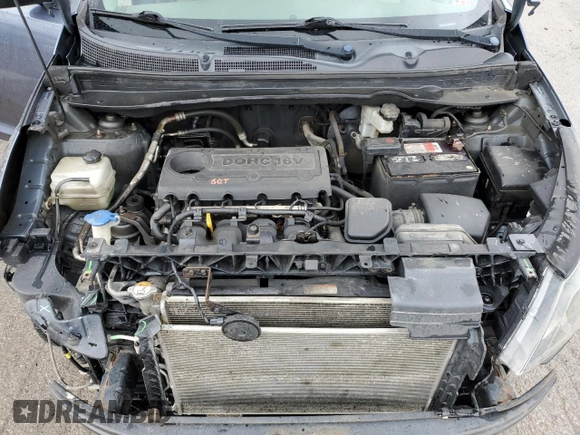 2012 Kia Sportage LX with VIN KNDPBCA25C7285039, listed as a Copart auction lot 52620735 with 197,305 mi miles and Salvage title. Bid and sale history available at DreamBid. Image 12.