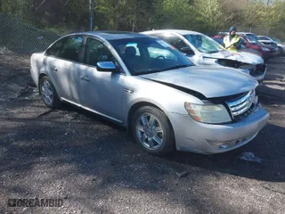 2008 Ford Taurus Limited with VIN 1FAHP25W88G168033, listed as a IAAI auction lot 41802067 with 139,747 mi miles. Bid and sale history available at carsss.com. Image 1.