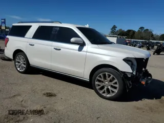 2018 Ford Expedition Max Limited z VIN 1FMJK1KT9JEA37706, wystawiony jako Copart lot #49490215 z przebiegiem 145 774 mil mil oraz Szkoda całkowita • Salvage title. Historia ofert i sprzedaży dostępna na DreamBid. Obrazek 4.