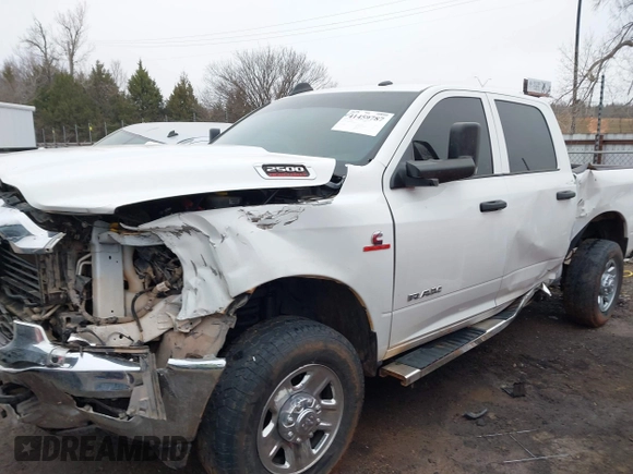 2021 Ram 2500 Tradesman with VIN 3C6UR5CLXMG632197, listed as a IAAI auction lot 41459787 with 105,906 mi miles. Bid and sale history available at carsss.com. Image 14.
