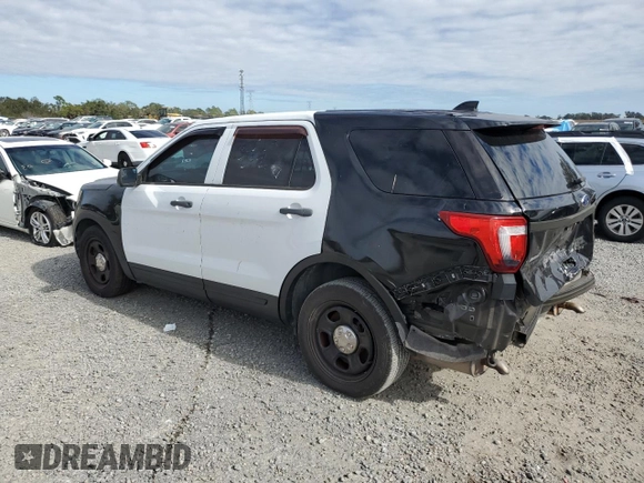 2016 Ford Utility Police Interceptor with VIN 1FM5K8AR9GGD05120, listed as a Copart auction lot 89334145 with 0 mi miles and Clean Title. Bid and sale history available at carsss.com. Image 2.