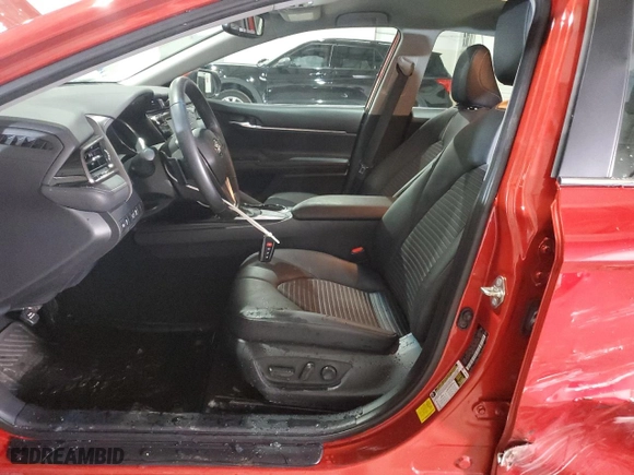 2020 Toyota Camry SE with VIN 4T1M11AK4LU303277, listed as a Copart auction lot 45722635 with 42,500 mi miles and Salvage Title. Bid and sale history available at carsss.com. Image 7.