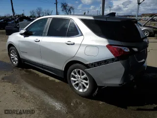 2021 Chevrolet Equinox LT with VIN 3GNAXJEV7MS162580, listed as a Copart auction lot 48996245 with 124,249 mi miles and Salvage Title. Bid and sale history available at carsss.com. Image 2.