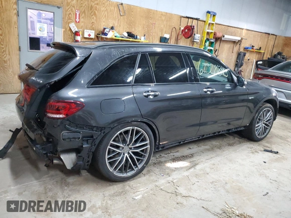 2021 Mercedes-Benz GLC with VIN W1N0G6EB5MF900672, listed as a Copart auction lot 67328893 with 73,250 mi miles and Clean Title. Bid and sale history available at carsss.com. Image 3.