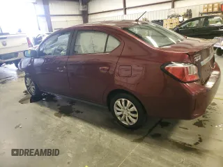 2022 Mitsubishi Mirage ES z VIN ML32FUFJ7NHF08897, wystawiony jako Copart lot #48678155 z przebiegiem 80 082 mil mil oraz Szkoda całkowita • Salvage title. Historia ofert i sprzedaży dostępna na DreamBid. Obrazek 2.