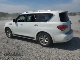 2011 Infiniti QX56 7-passenger with VIN JN8AZ2NF8B9503328, listed as a Copart auction lot 53872795 with Not Provided miles and Clean Title. Bid and sale history available at DreamBid. Image 2.
