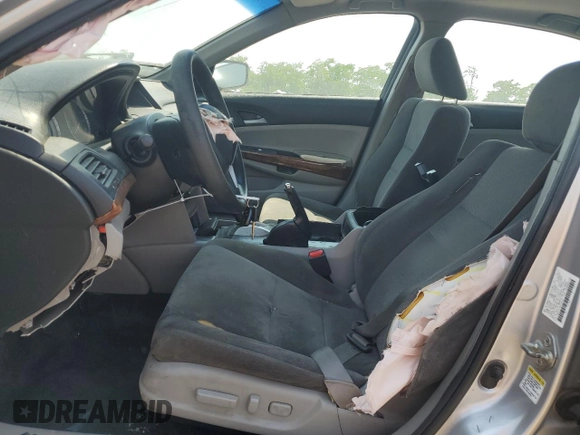 2012 Honda Accord EX with VIN 1HGCP2F79CA109405, listed as a Copart auction lot 59390915 with 181,359 mi miles and Salvage title. Bid and sale history available at DreamBid. Image 7.