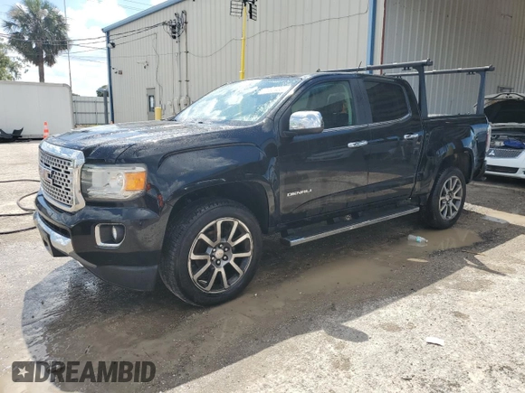 2018 GMC Canyon 4WD Denali with VIN 1GTP6EE15J1238403, listed as a Copart auction lot 73824334 with 59,663 mi miles and Non Repairable. Bid and sale history available at carsss.com. Image 1.