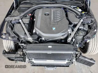 2024 BMW 4 Series M440i with VIN WBA53AT09RCN51860, listed as a Copart auction lot 67140264 with 95 mi miles and Salvage Title. Bid and sale history available at carsss.com. Image 11.