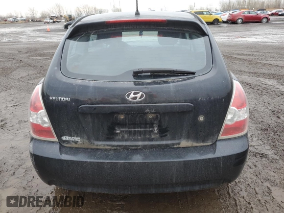 2008 Hyundai Accent Man L with VIN KMHCN35C18U057200, listed as a Copart auction lot 85137044 with 259,088 mi miles and Salvage Title. Bid and sale history available at carsss.com. Image 6.