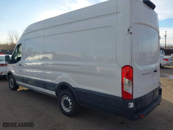 2023 Ford Transit Cargo Van with VIN 1FTBR3X80PKB45078, listed as a IAAI auction lot 41487801 with 39,060 mi miles. Bid and sale history available at carsss.com. Image 3.