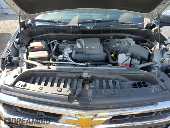 2022 Chevrolet Silverado 1500 LT with VIN 1GCUDDET6NZ537975, listed as a Copart auction lot 74848124 with Not Provided miles and Salvage Title. Bid and sale history available at DreamBid. Image 11.