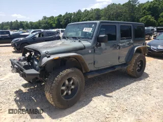 2015 Jeep Wrangler Unlimited Sport z VIN 1C4BJWDG1FL639754, wystawiony jako Copart lot #56755385 z przebiegiem Nie podano mil oraz Szkoda całkowita • Salvage title. Historia ofert i sprzedaży dostępna na DreamBid. Obrazek 1.