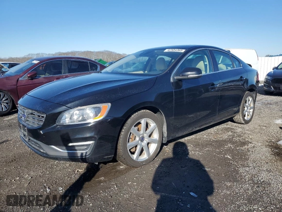 2016 Volvo S60 T5 Premier with VIN YV1612TK7G2395626, listed as a Copart auction lot 42504365 with 134,044 mi miles and Salvage Title. Bid and sale history available at carsss.com. Image 1.