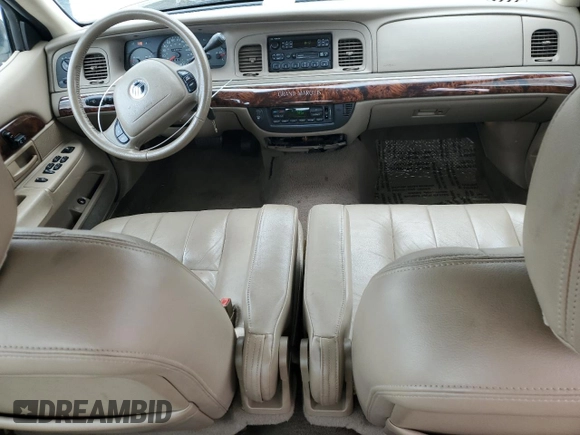2004 Mercury Grand Marquis LS Premium z VIN 2MEFM75W14X689346, wystawiony jako Copart lot #52676325 z przebiegiem 127 676 mil mil oraz Szkoda całkowita • Salvage title. Historia ofert i sprzedaży dostępna na DreamBid. Obrazek 8.